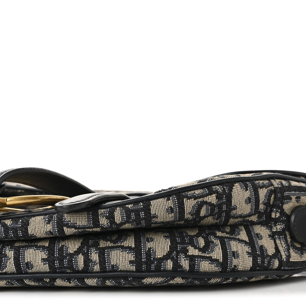 Oblique Saddle Bag Blue