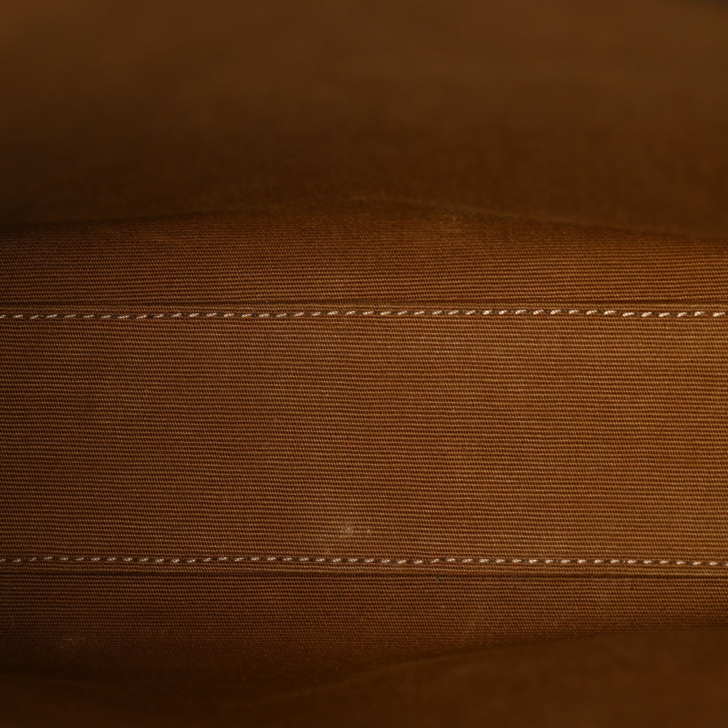 Triomphe Canvas Calfskin Small Vertical Cabas Tan