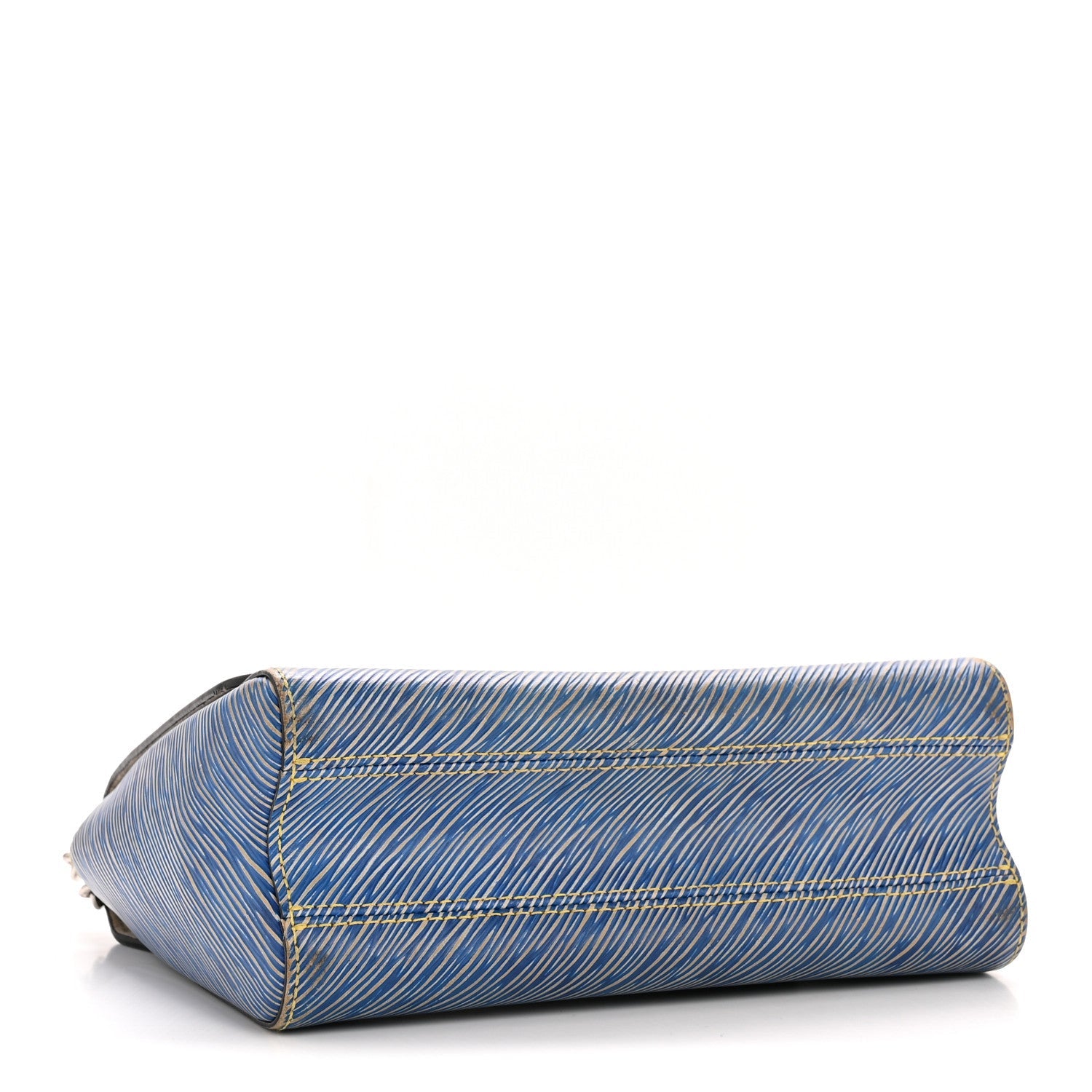 Epi Twist Shoulder Bag MM Denim Light