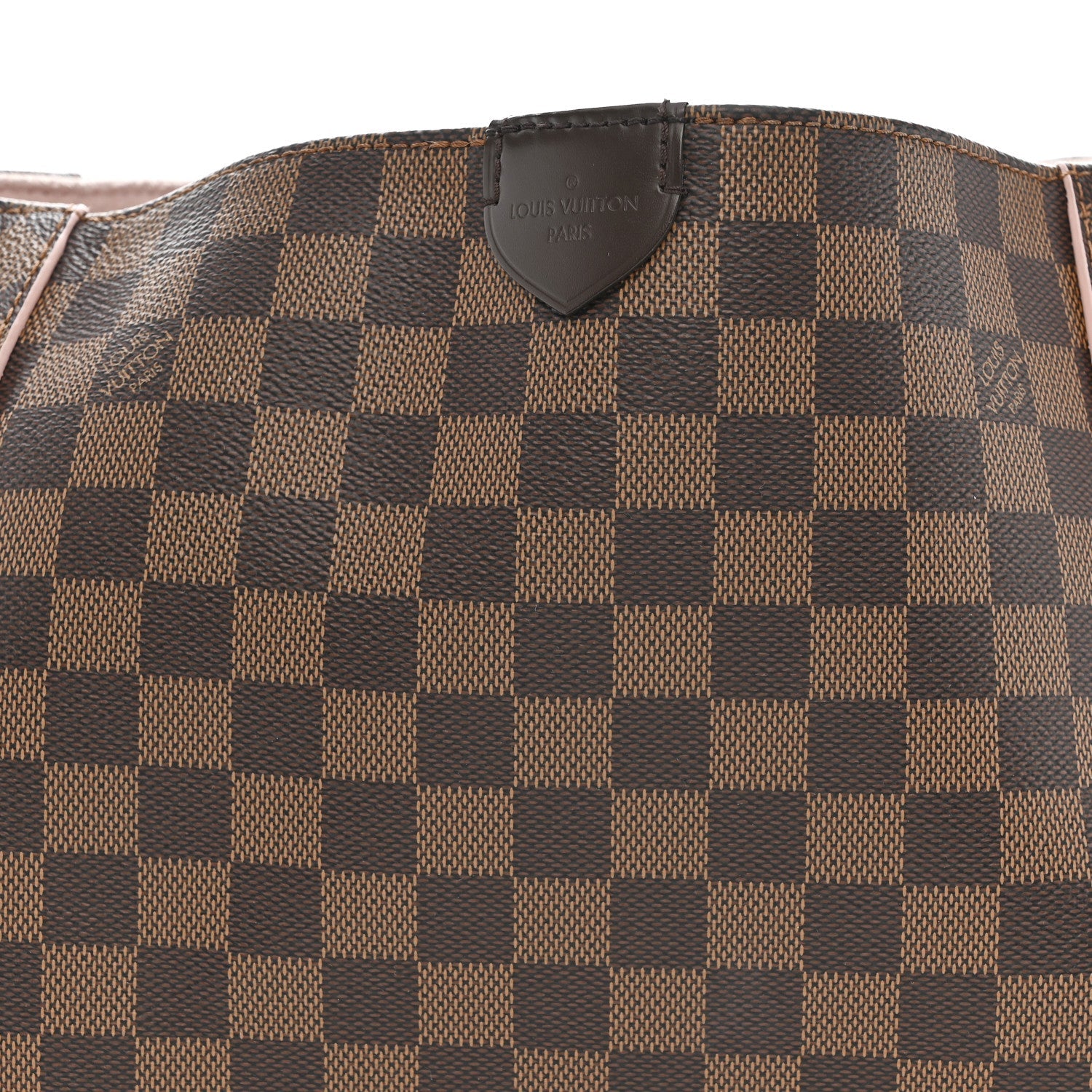 Damier Ebene Caissa Hobo Rose Ballerine