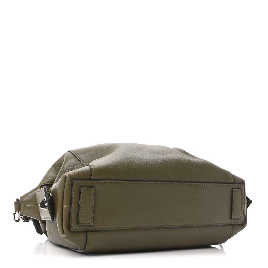 Smooth Calfskin Small Soft Antigona Dark Khaki