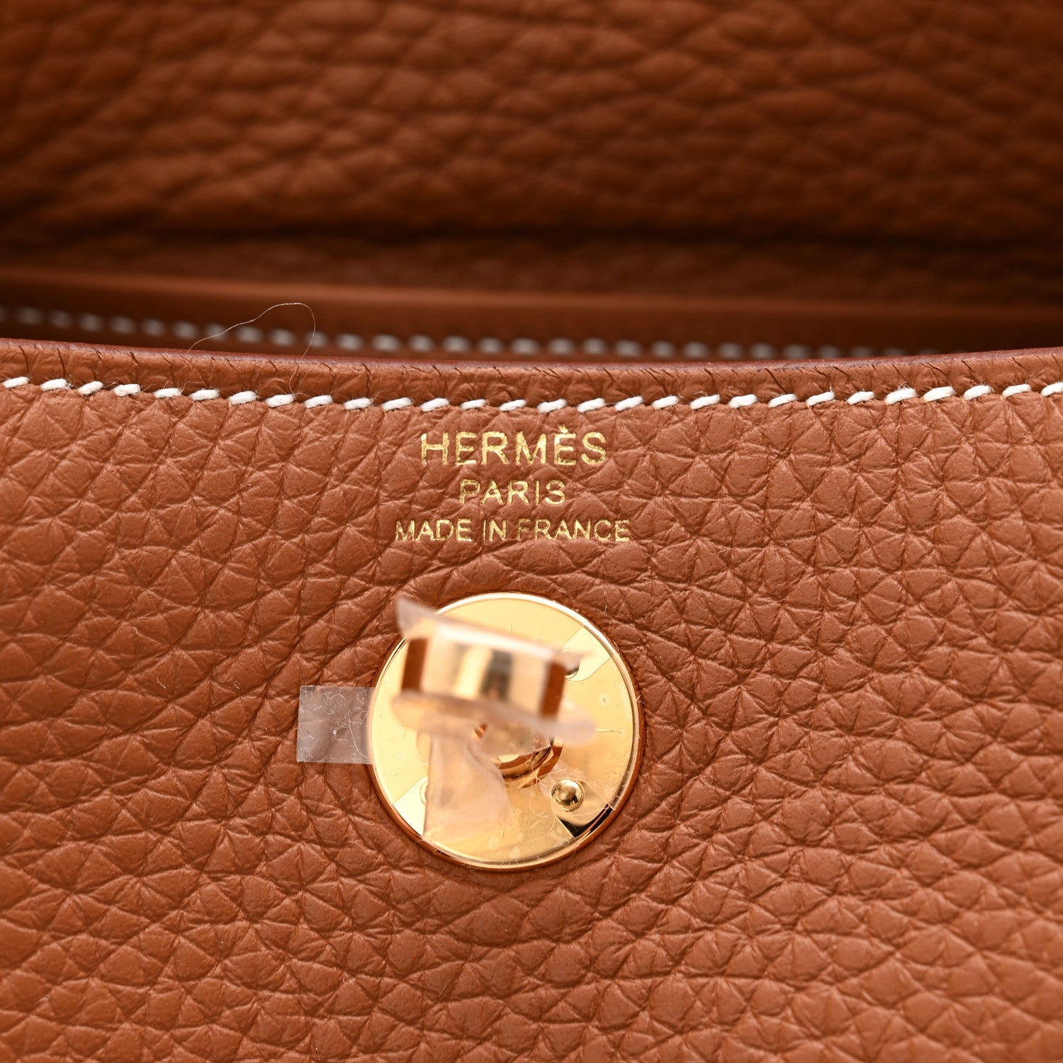 Taurillon Clemence Mini Lindy 20 Gold