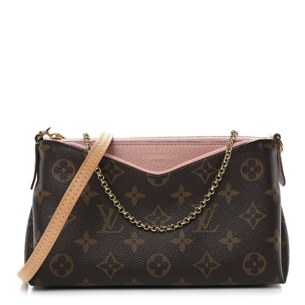 Monogram Pallas Clutch Rose Poudre