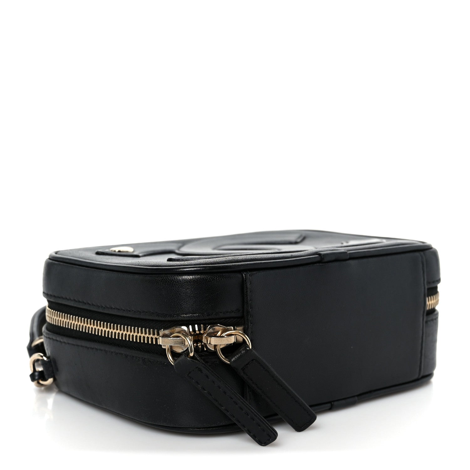 Calfskin CC Mania Camera Case Black