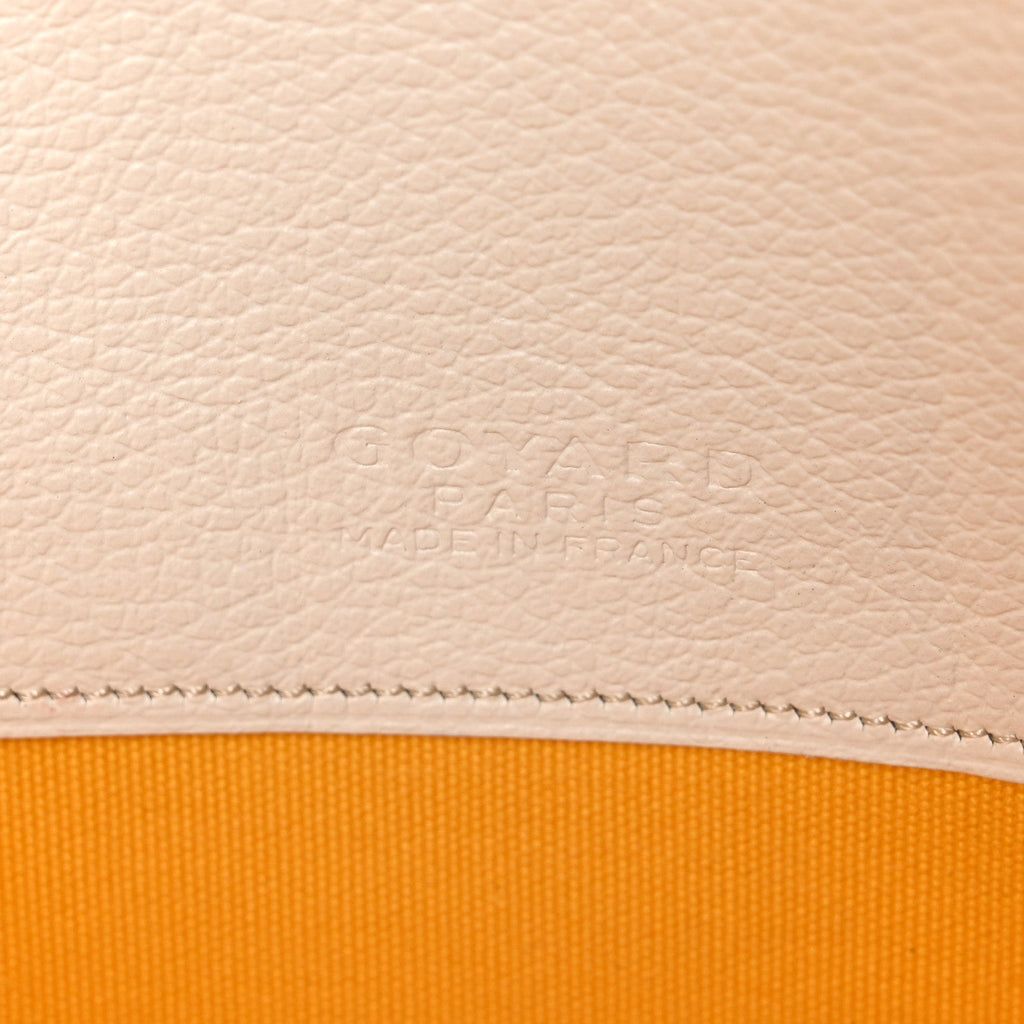 Goyardine Senat Pochette MM White