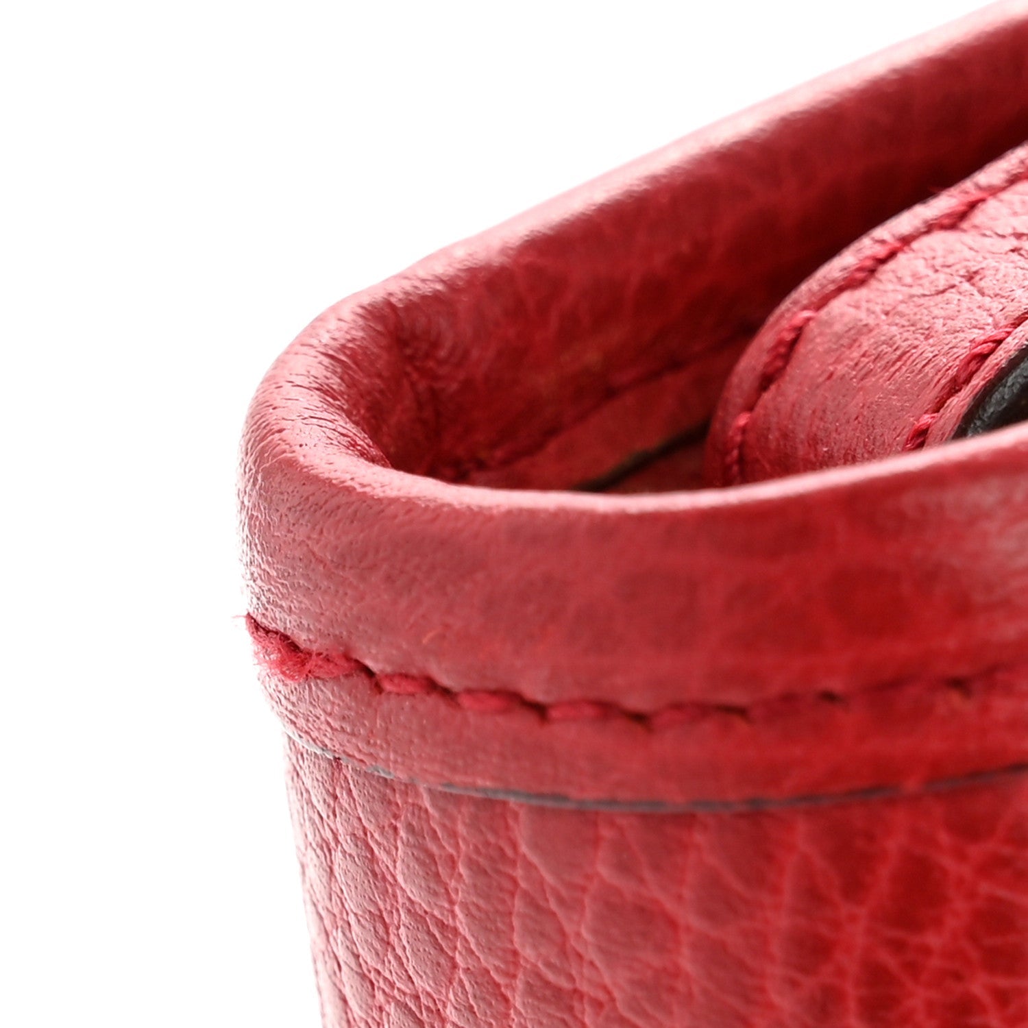 Monogram Small Bree Tote Red