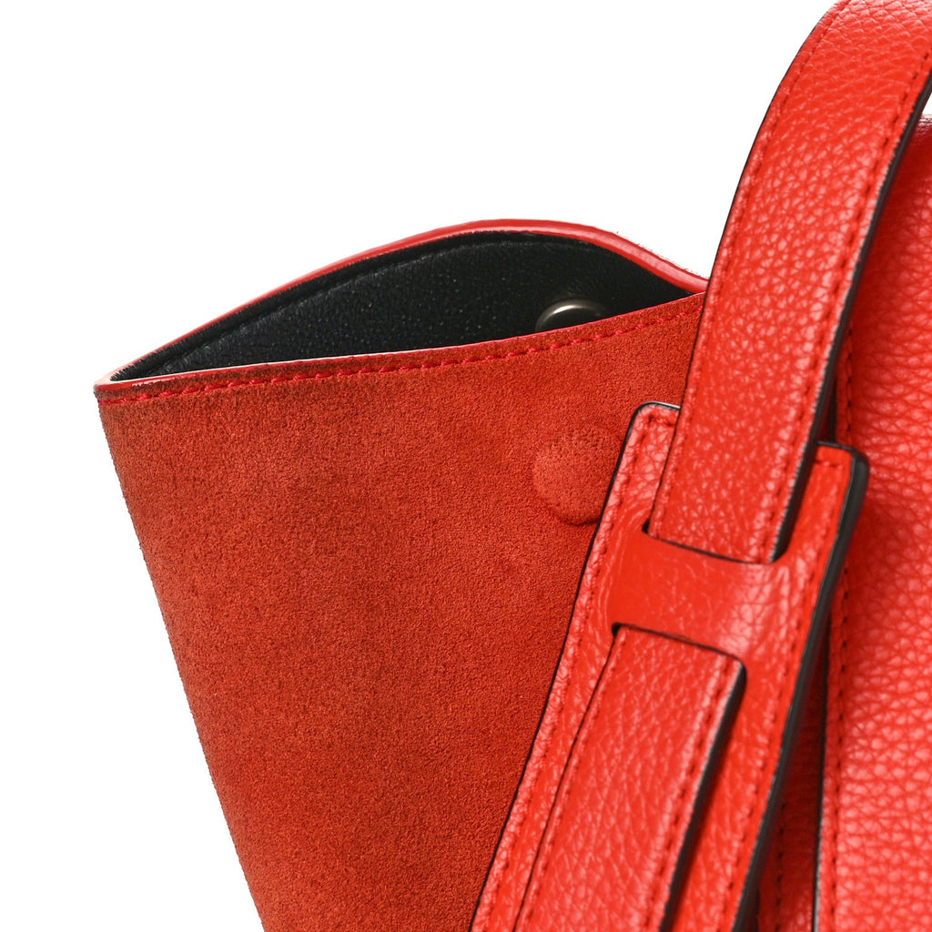 Drummed Calfskin Medium Trapeze Orange