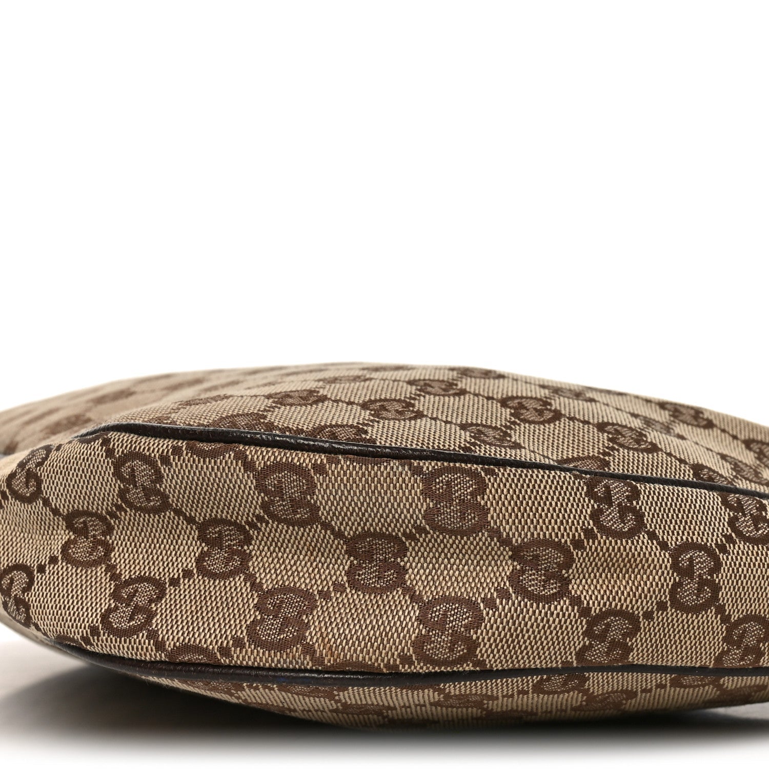 Monogram Medium Half Moon Hobo Dark Brown