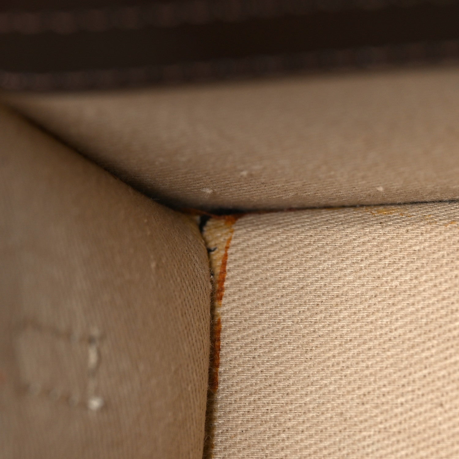 Glazed Calfskin Le Bambino Dark Brown