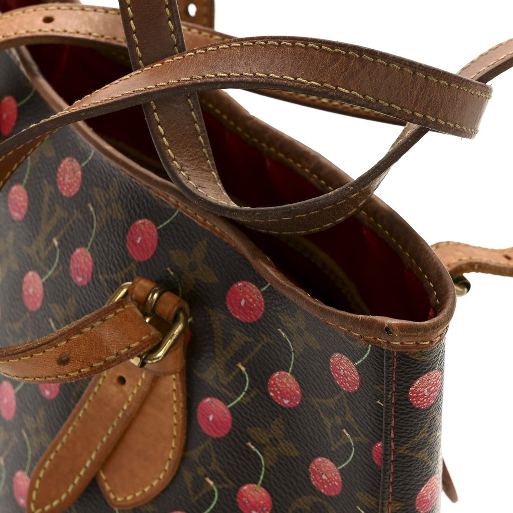 Monogram Cerises Bucket Bag