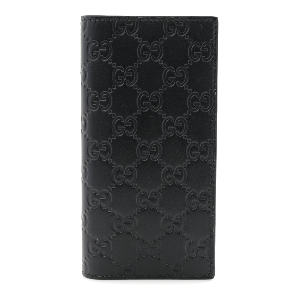 Guccissima Long Wallet Black
