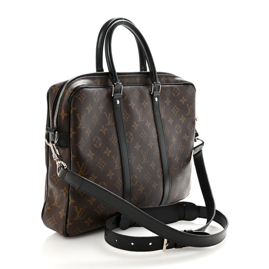 Monogram Macassar Porte-Documents Voyage PM