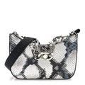 Calfskin Amazonia Loubila Mini Chain Shoulder Bag Multicolor