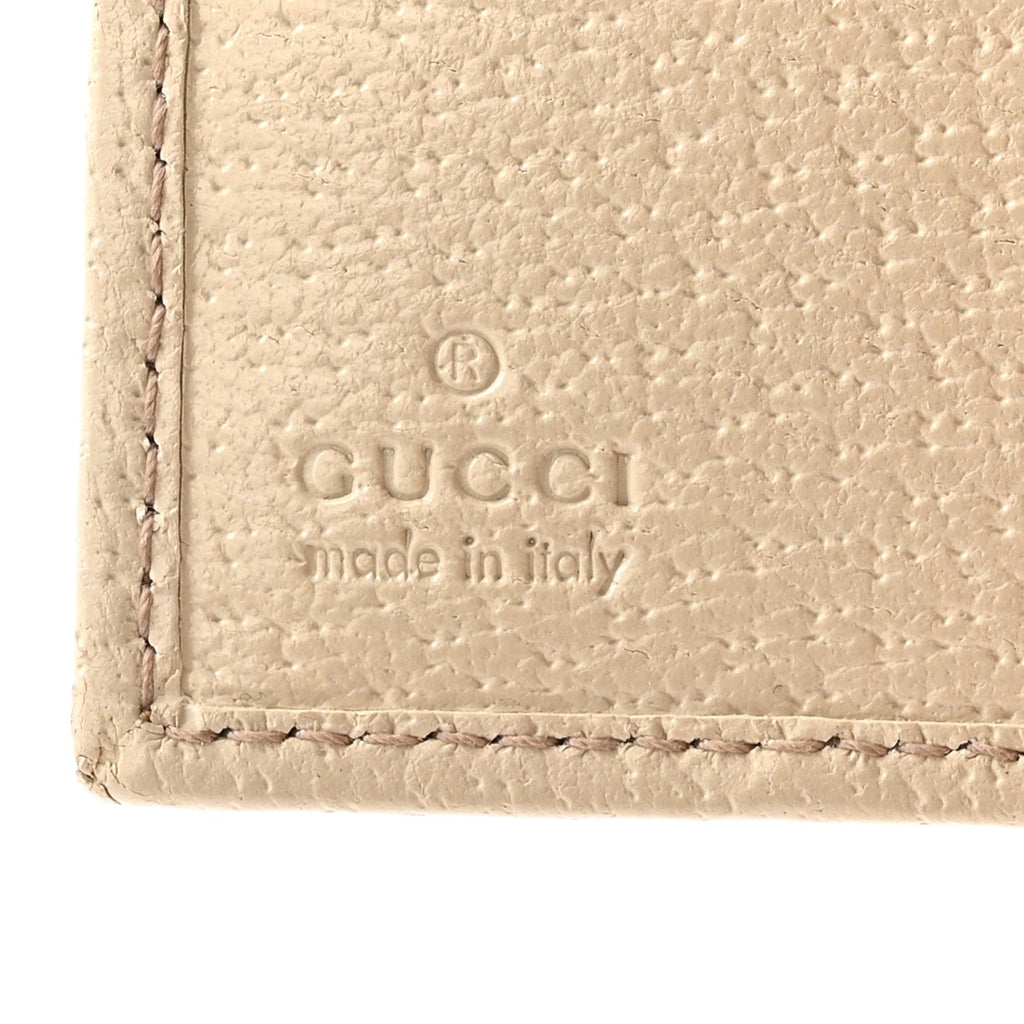 Monogram Two Fold Wallet Beige