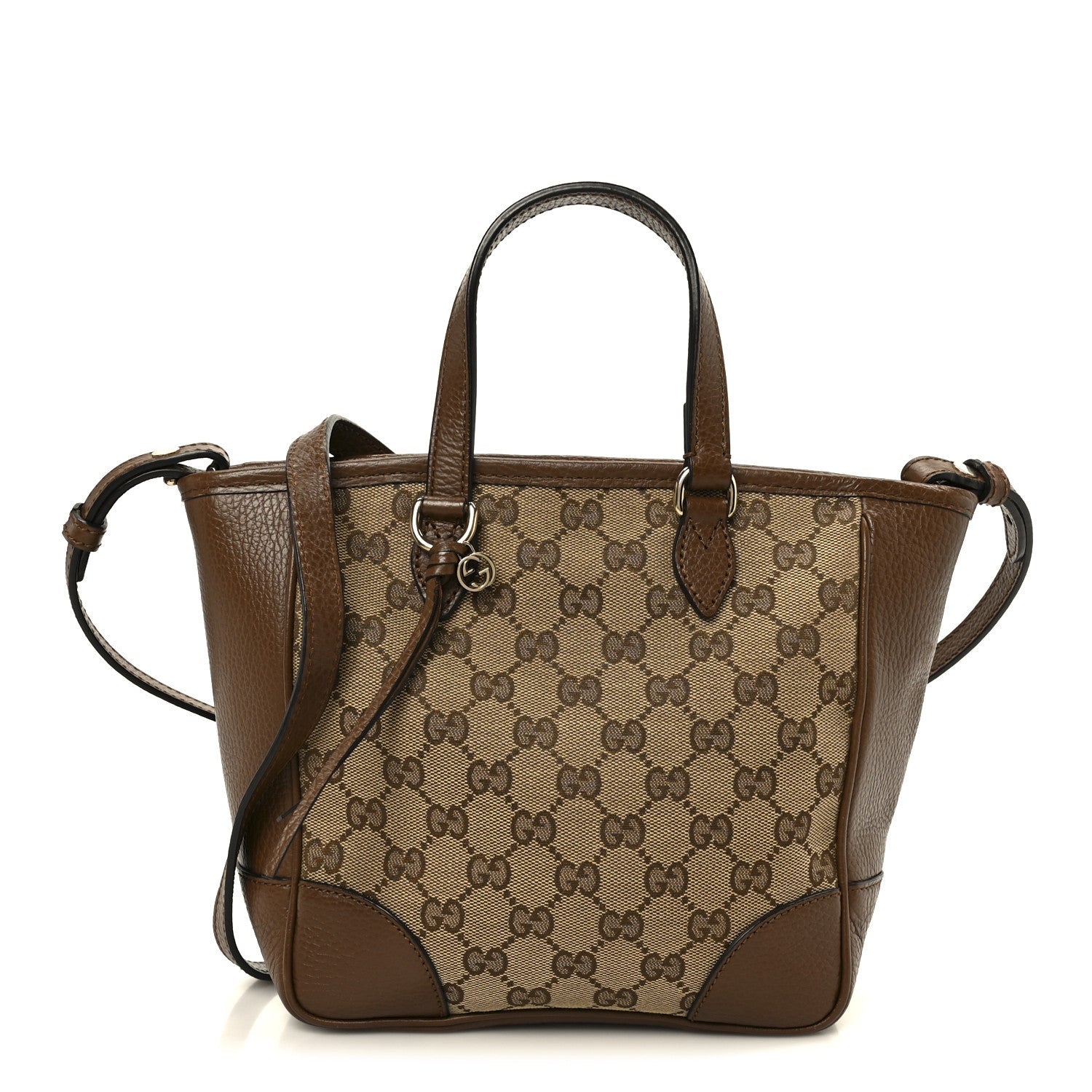 Monogram Small Bree Tote Beige Tabacco