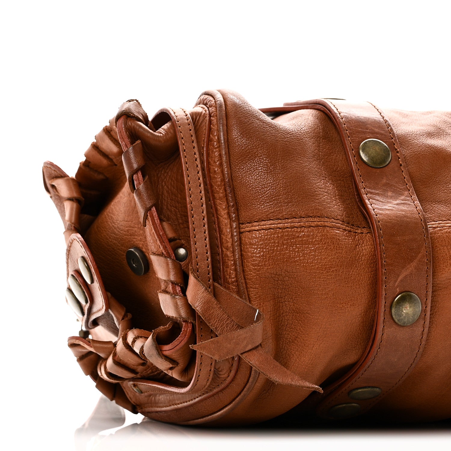 Calfskin Silverado Shoulder Bag Tan
