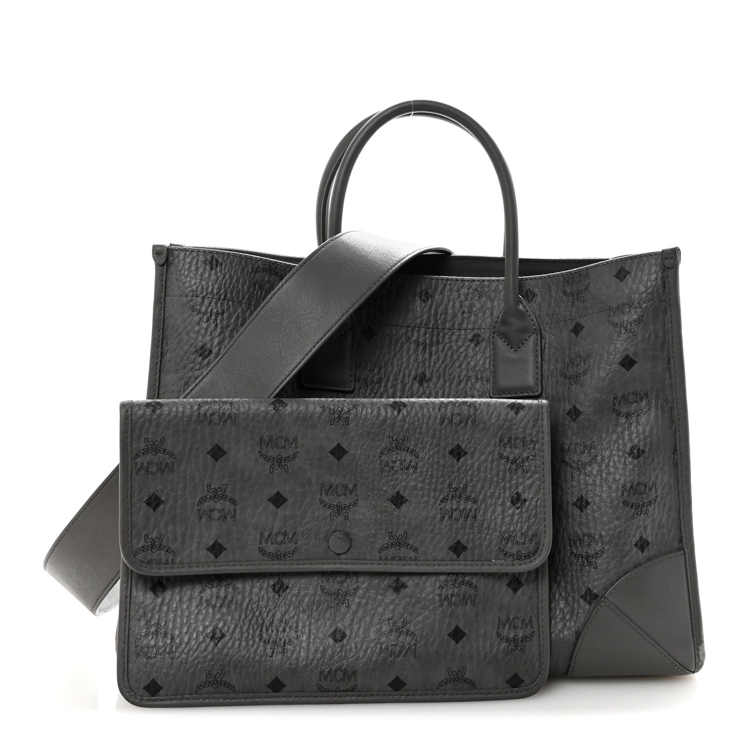 Visetos Large Munchen Tote Grey