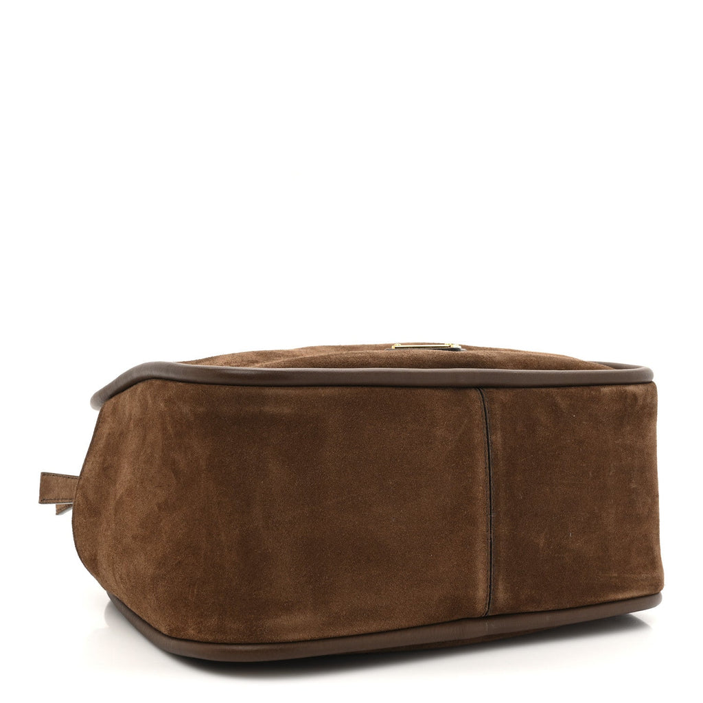 Camoscio Darling Shoulder Bag Cocoa Brown
