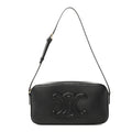 Smooth Calfskin Cuir Triomphe Camera Shoulder Bag Black