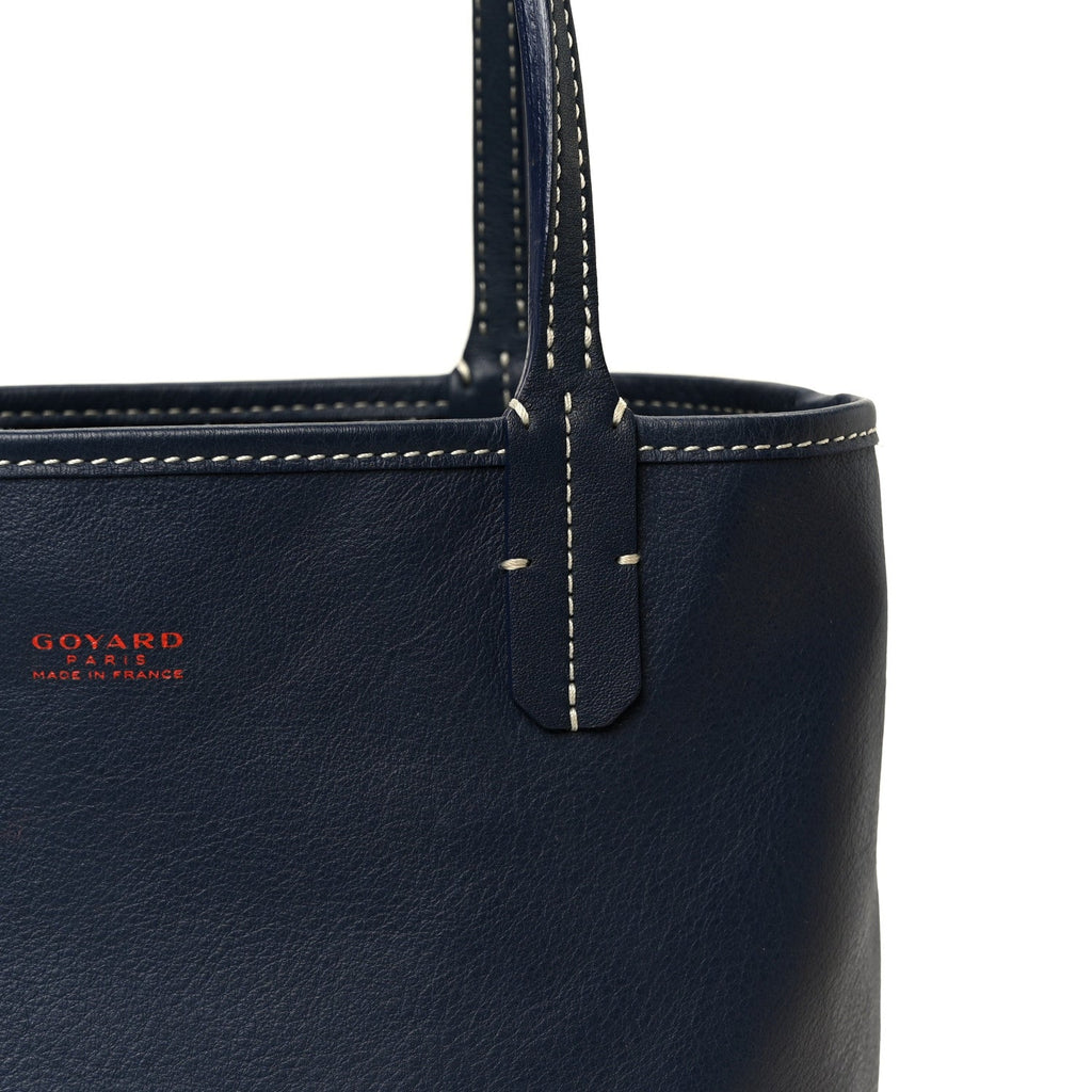 Goyardine Reversible Mini Anjou Navy