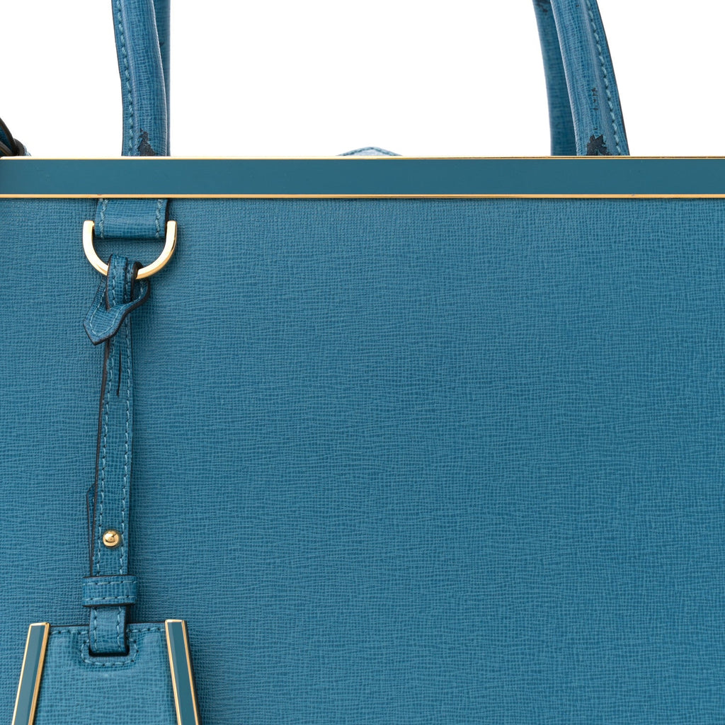 Vitello Elite Regular 2Jours Tote Blue Cobalto