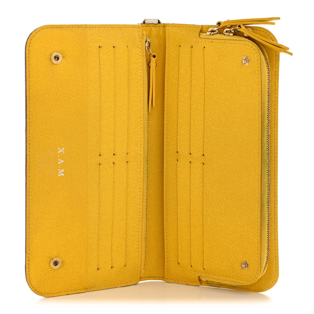 Monogram Multicolor Insolite Wallet White Citron