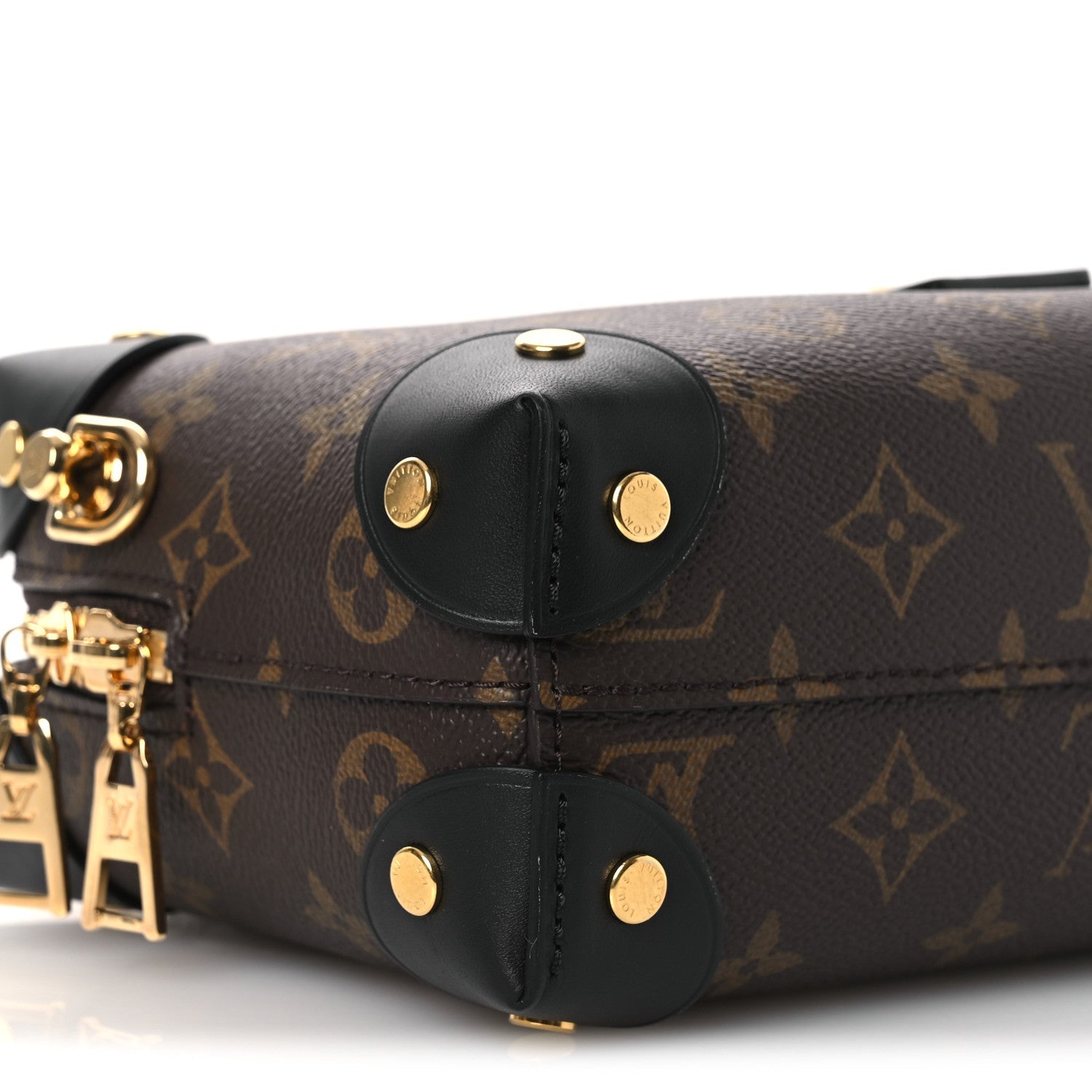 Monogram Petite Malle Souple Black