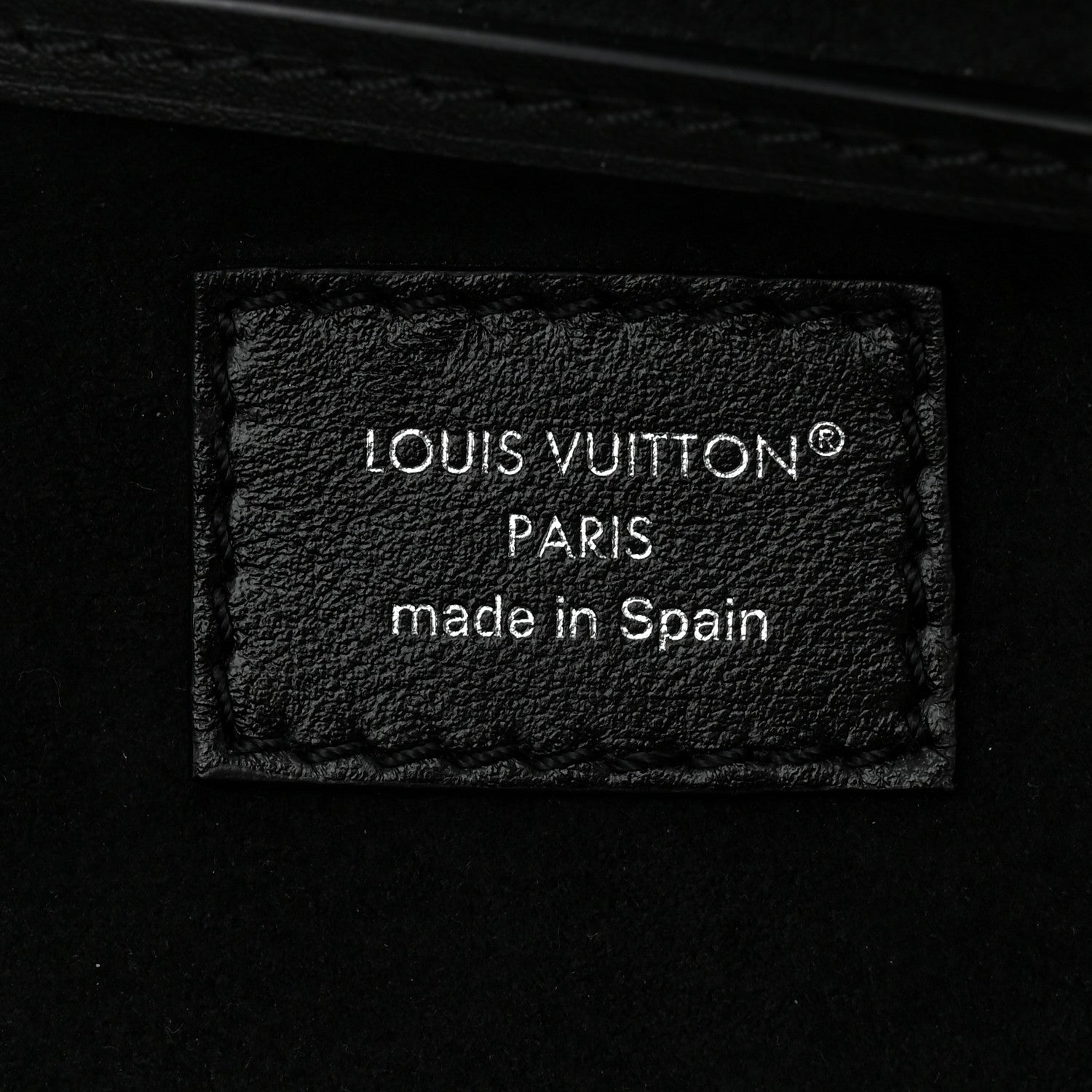 Lambskin Monogram Montsouris Vibe PM Black