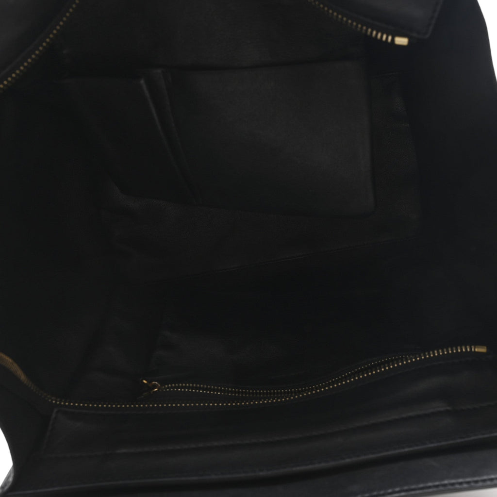 Smooth Calfskin Mini Luggage Black