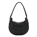 Nappa Intrecciato Small Gemelli Black