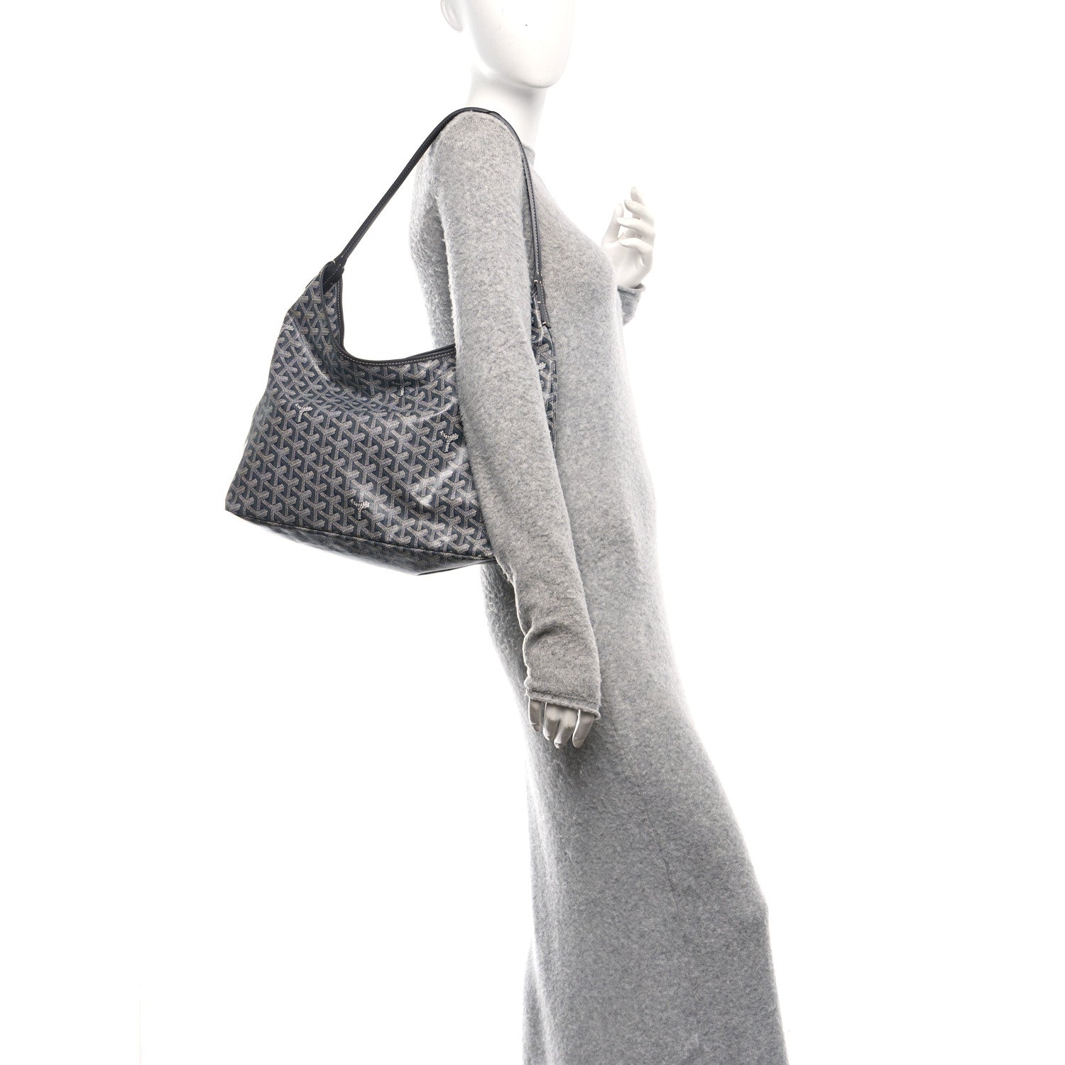 Goyardine Boheme Hobo Grey
