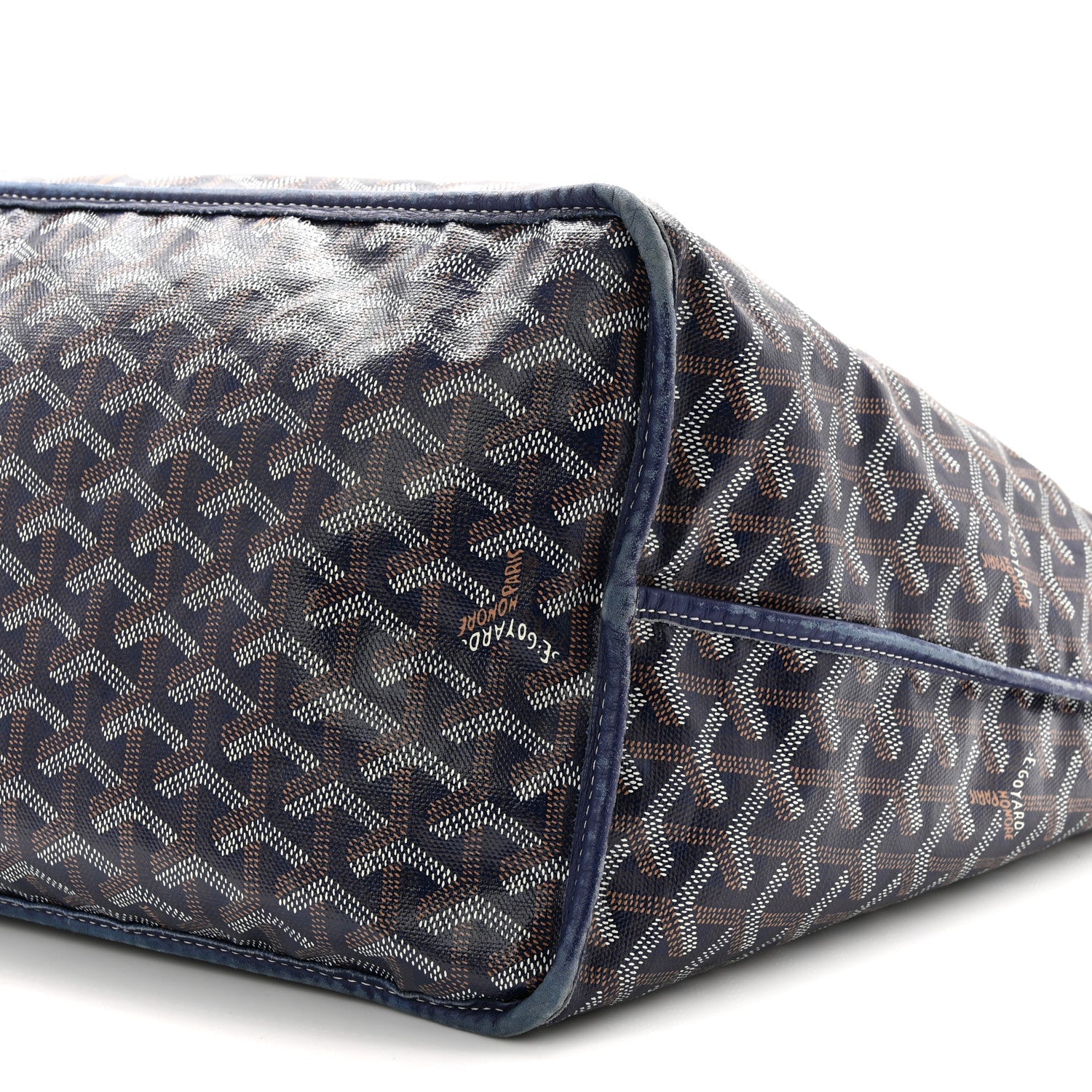 Goyardine Reversible Anjou GM Navy