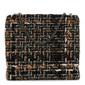 Tweed Kisslock Minaudiere Black Multicolor