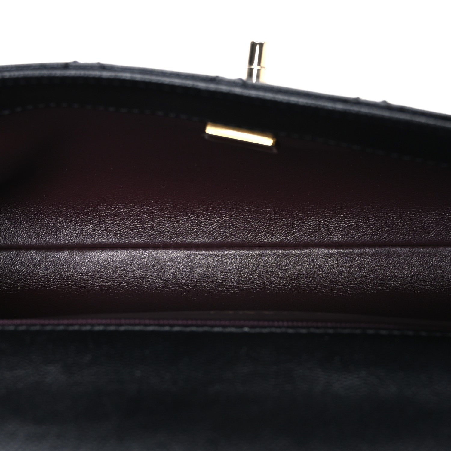 Caviar Quilted Maxi East West Coco Handle Flap Black