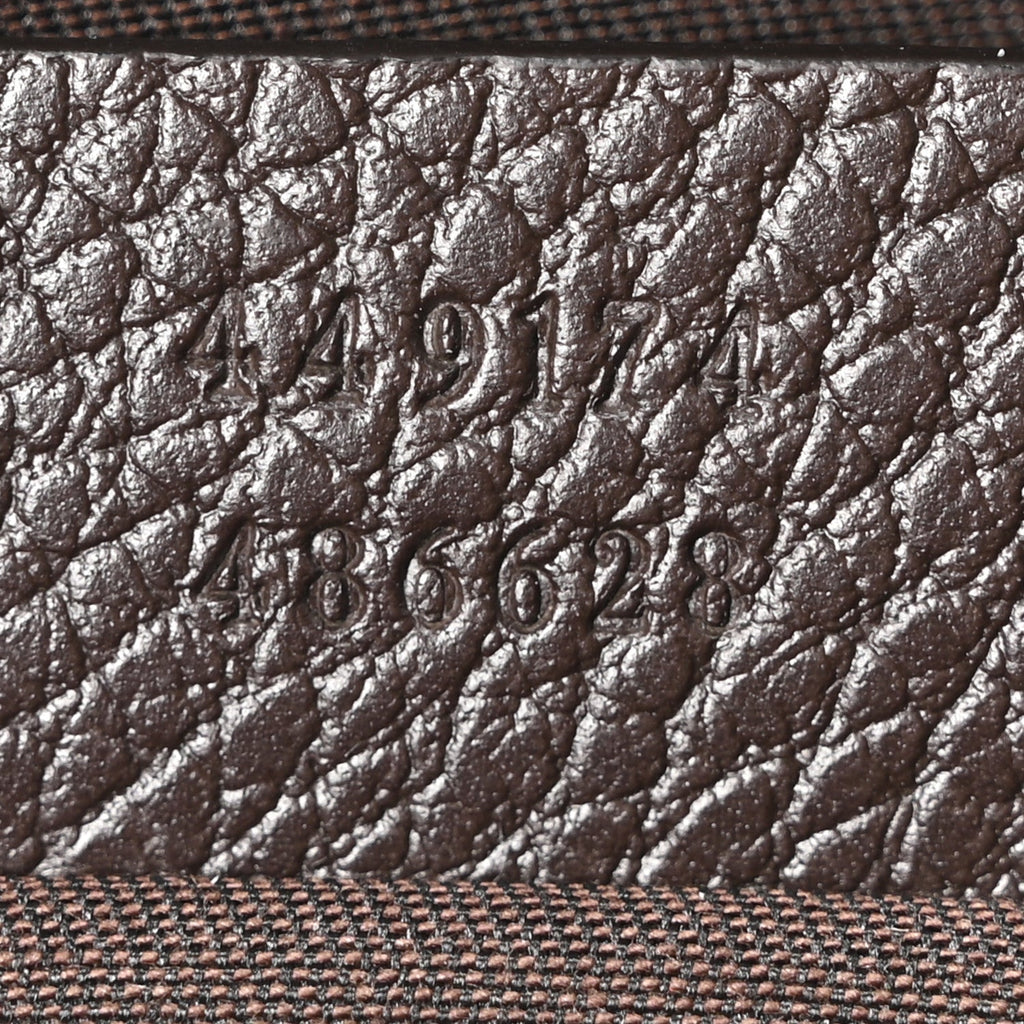 Monogram Belt Bag Dark Brown