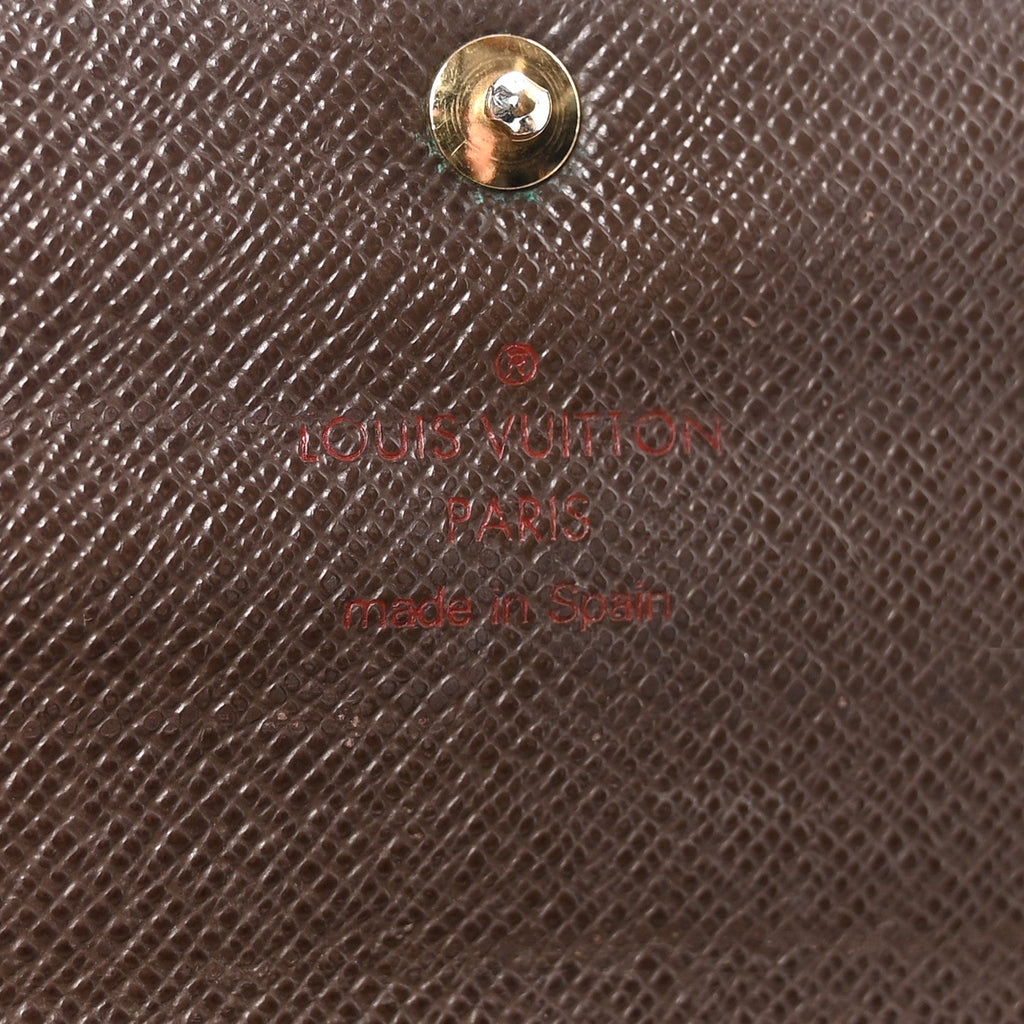 Damier Ebene Sarah Wallet