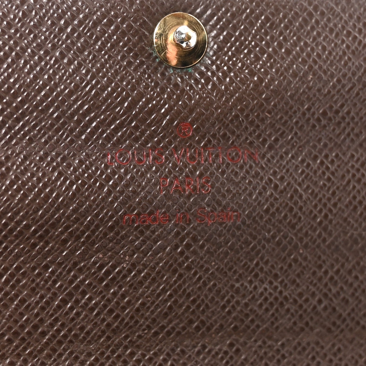 Damier Ebene Sarah Wallet