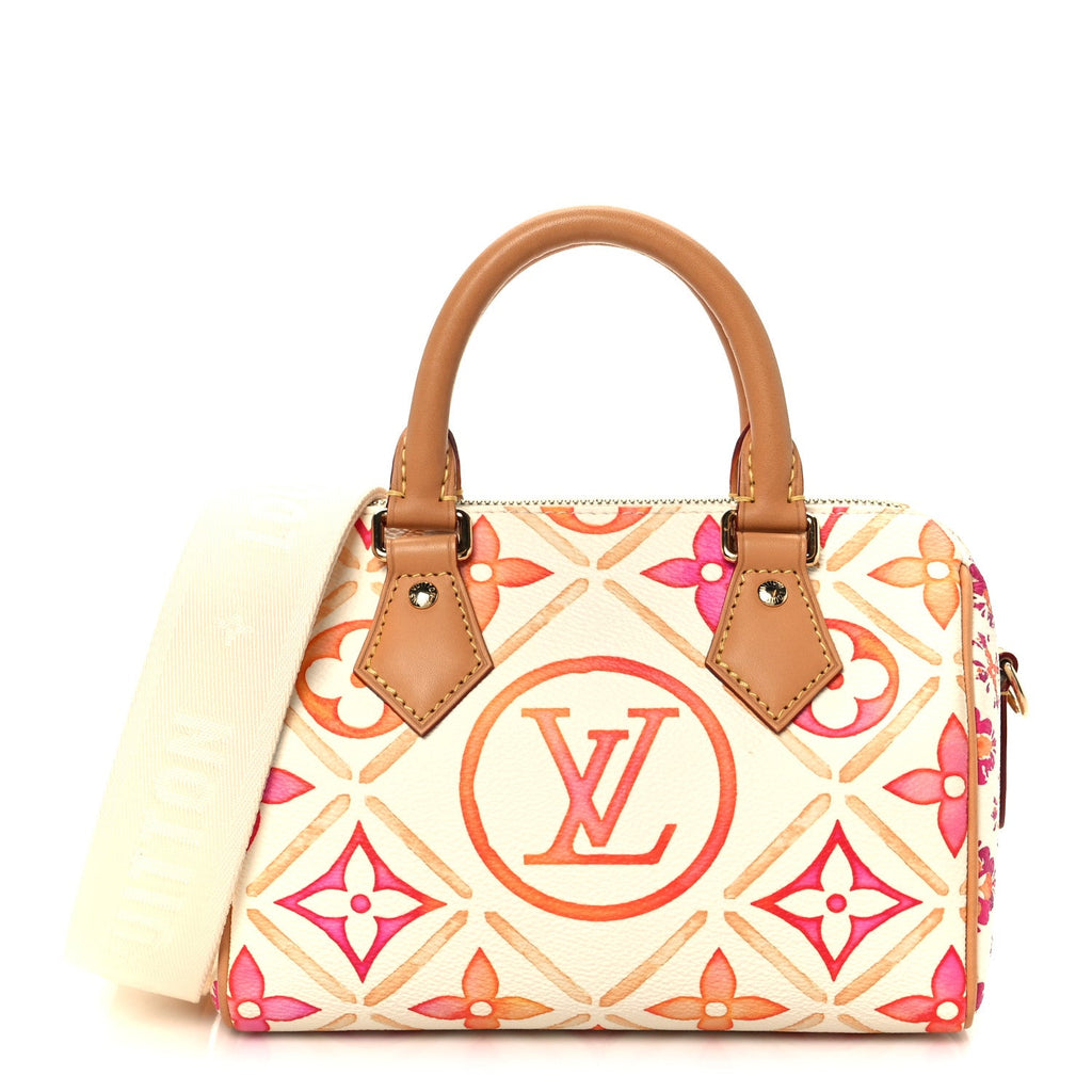 Monogram Tiles By The Pool  Speedy 20 Coral