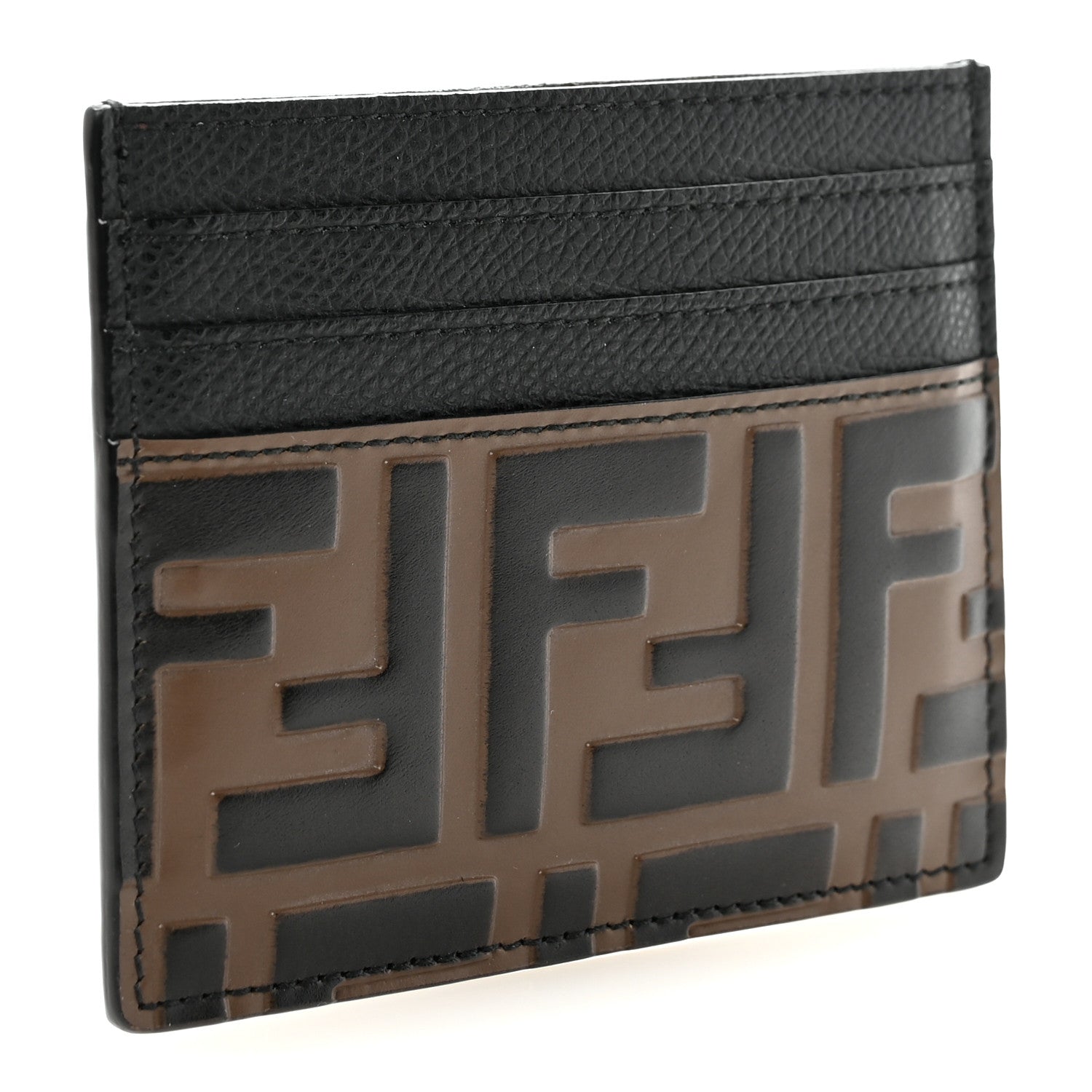 Vitello Cruise Bi-Color FF 1974 Embossed  Holder Maya Black