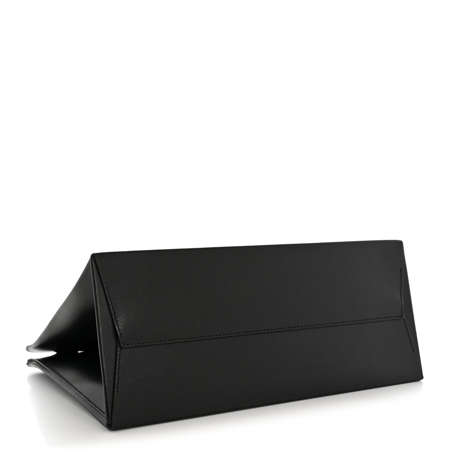 Calfskin Medium Box Bag Black