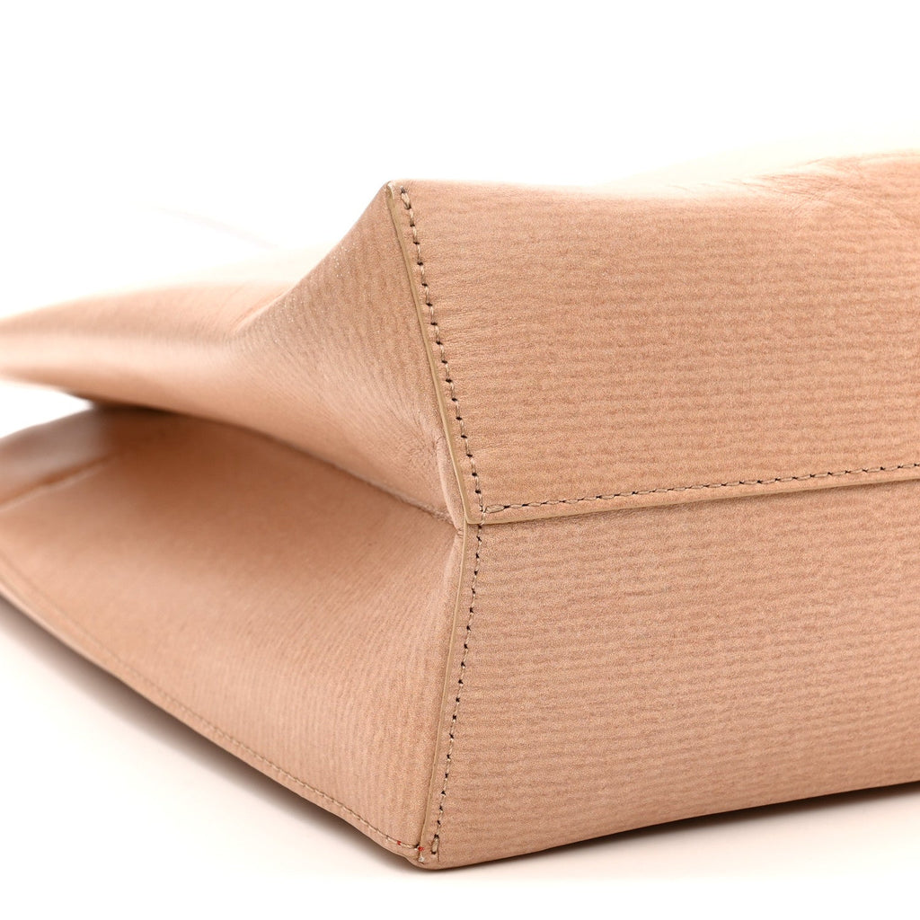 Calfskin Kraftilou Logo Tote