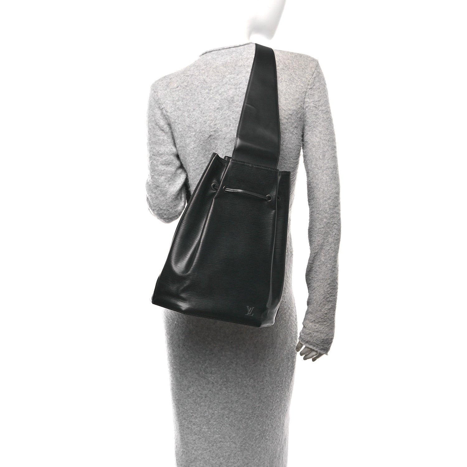 Epi Sac a Dos Drawstring Bag Black
