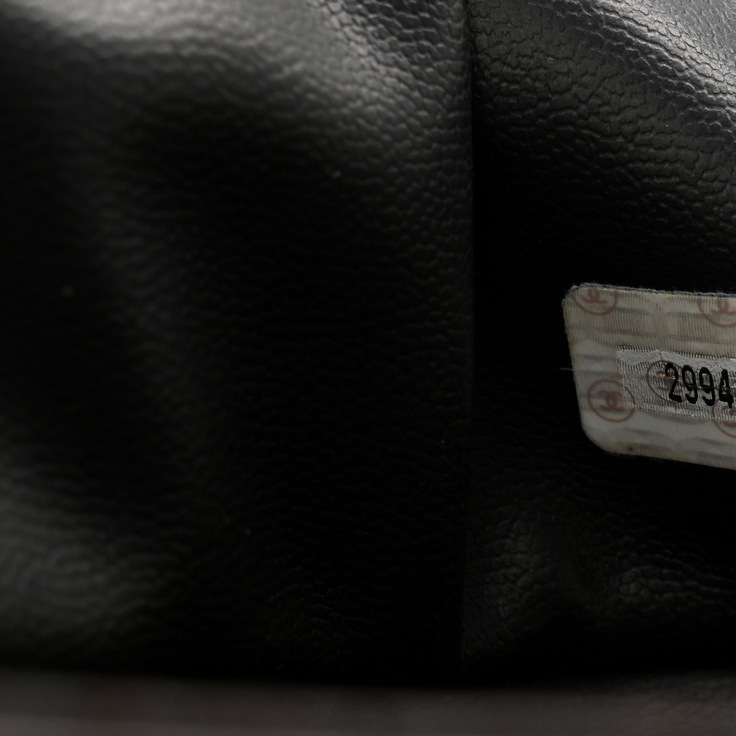 Lambskin CC Flap Shopping Tote Black