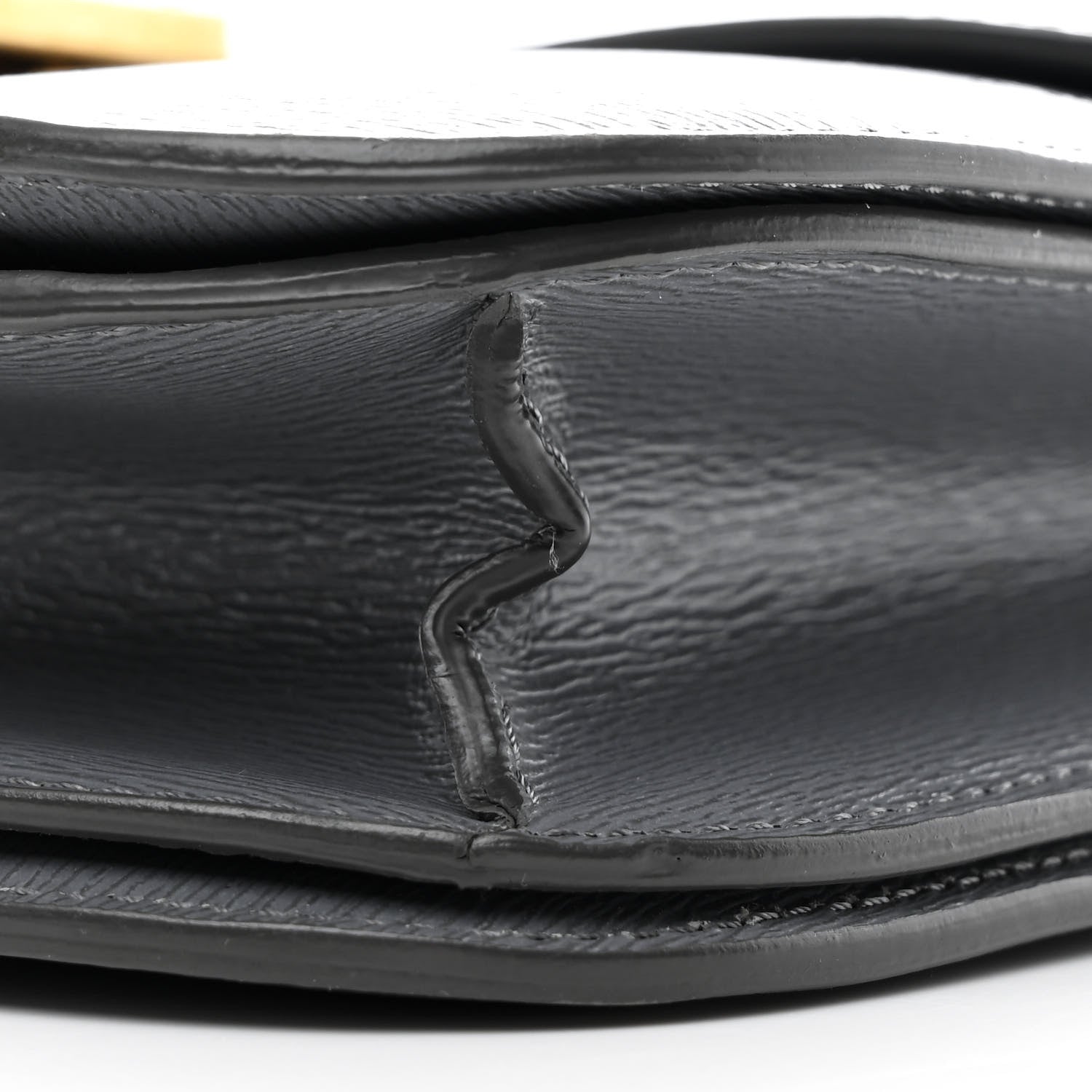 Liege Calfskin Medium Classic Box Flap Bag Grey
