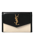 Calfskin Uptown Monogram  Case Black Crema