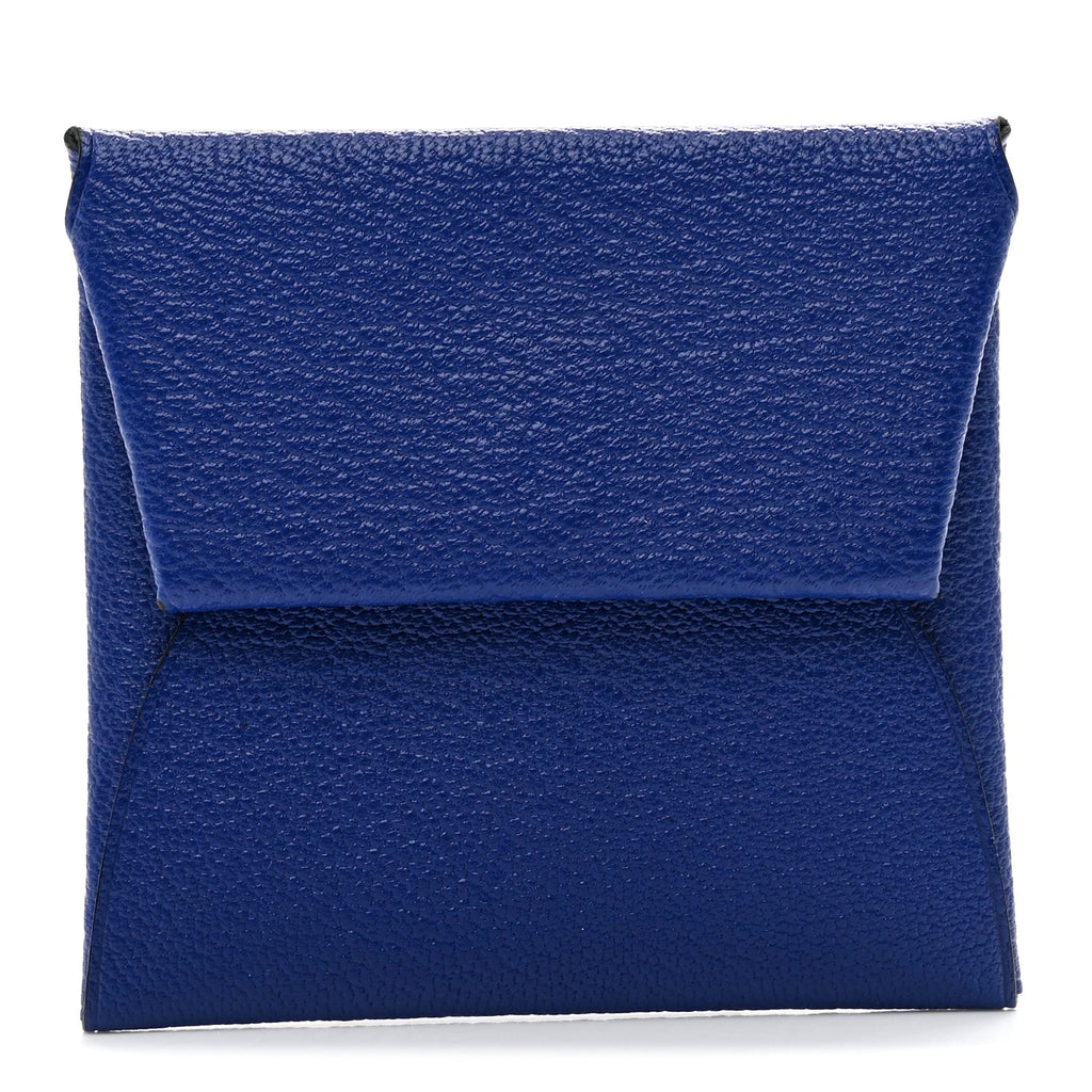 Chevre Mysore Bastia Coin Purse Bleu Electrique
