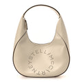 Eco Alter Nappa Perforated Logo Small Hobo White