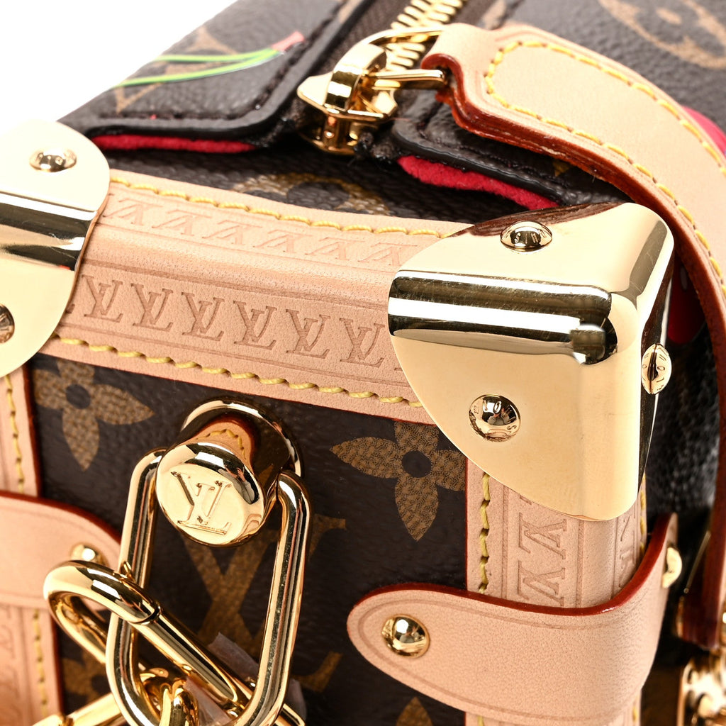 LV X TM Monogram Cerises Side Trunk MM