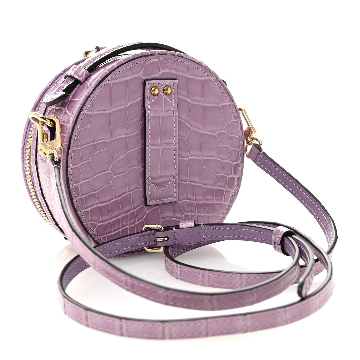Alligator Mini Boite Chapeau Purple