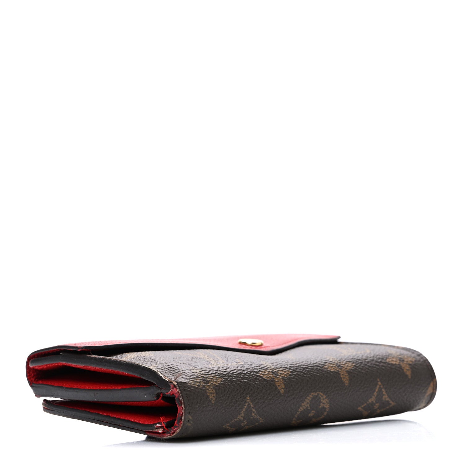 Monogram Pallas Compact Wallet Cherry